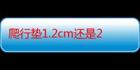 爬行垫1.2cm还是2.5cm好