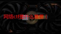 网络ctf是什么意思（网络ctf是什么意思）