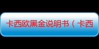 卡西欧黑金说明书（卡西欧黑金防水吗）