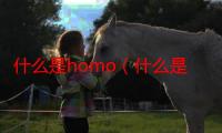 什么是homo（什么是HOP）