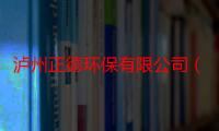 泸州正德环保有限公司（关于泸州正德环保有限公司介绍）