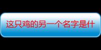 这只鸡的另一个名字是什么？